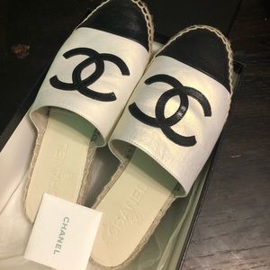 Authentic Chanel espadrilles
